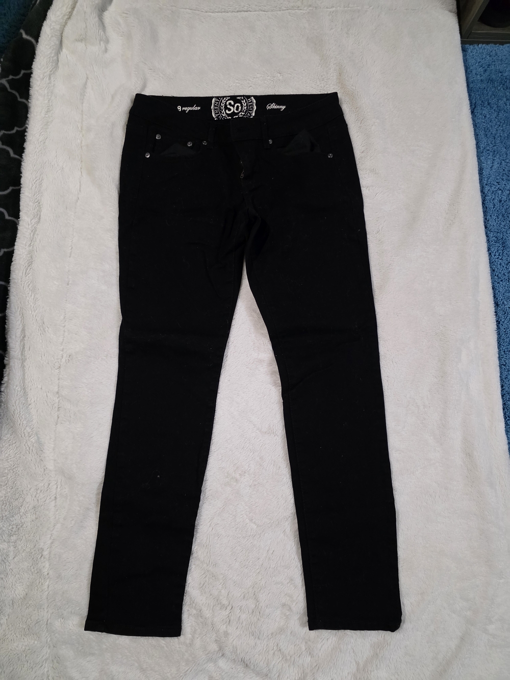 SO Women's Black Skinny Jeans